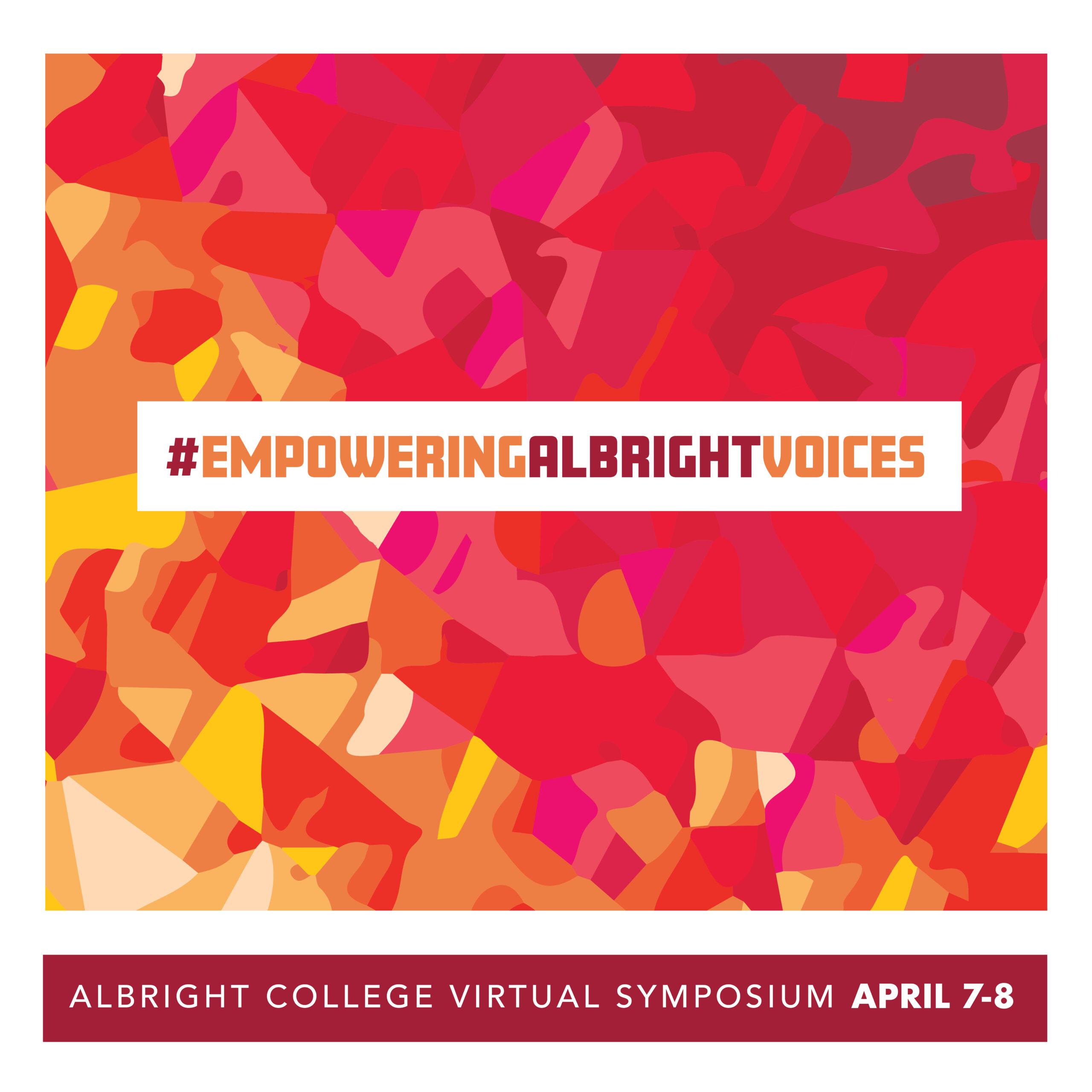 "Empowering Albright Voices" hashtag