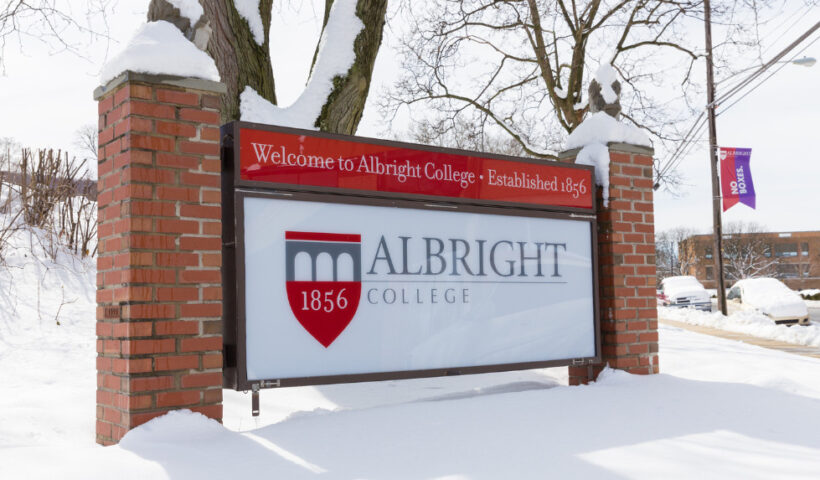 Winter Albright sign