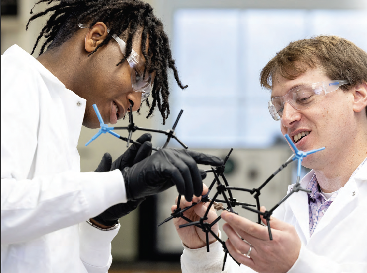 Student/faculty pursue chemistry research